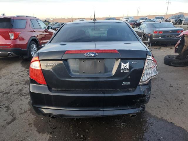 3FAHP0HG6AR307244 - 2010 FORD FUSION SE BLACK photo 6