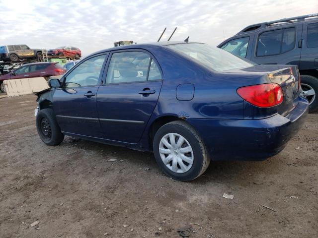 1NXBR32E03Z054125 - 2003 TOYOTA COROLLA CE BLUE photo 2