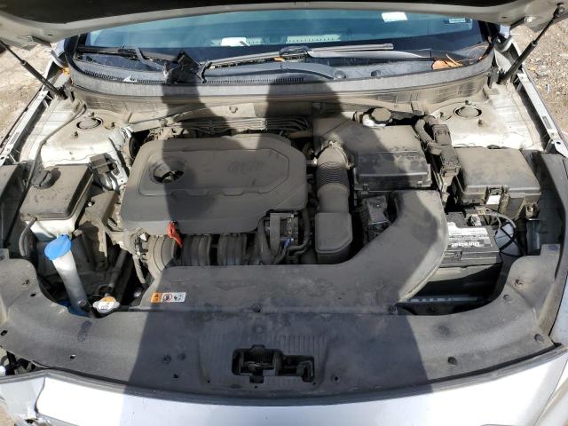 5NPE24AF0GH403869 - 2016 HYUNDAI SONATA SE SILVER photo 11