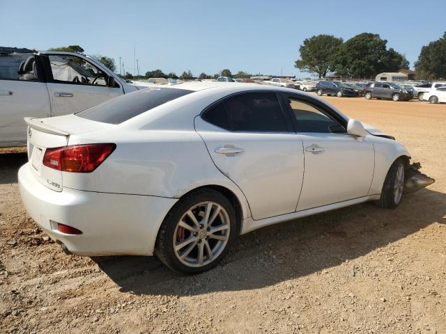 JTHBK262775042443 - 2007 LEXUS IS 250 WHITE photo 3