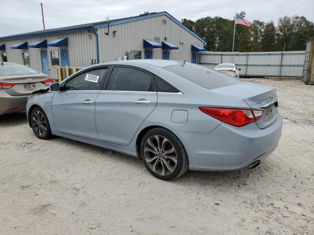 5NPEC4AB0DH705636 - 2013 HYUNDAI SONATA SE BLUE photo 2