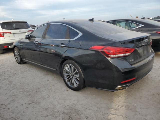 KMHGN4JE6HU189545 - 2017 GENESIS G80 BASE BLACK photo 2