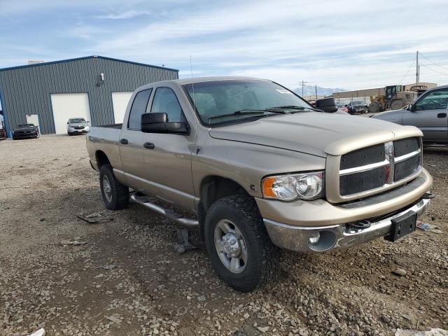 1D3KU28673J538640 - 2003 DODGE RAM 2500 ST TAN photo 4