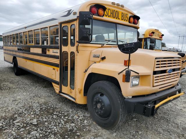 1FDXJ75C6PVA08894 - 1993 FORD BUS CHASSI B700F YELLOW photo 4