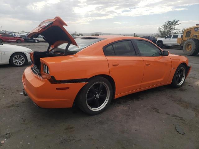 2C3CDXCT1EH193489 - 2014 DODGE CHARGER R/T ORANGE photo 3