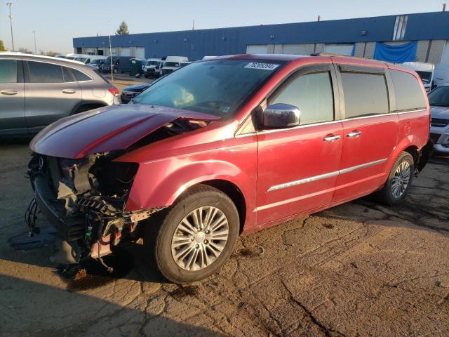 2C4RC1CG2FR515206 - 2015 CHRYSLER TOWN & COU TOURING L RED photo 1