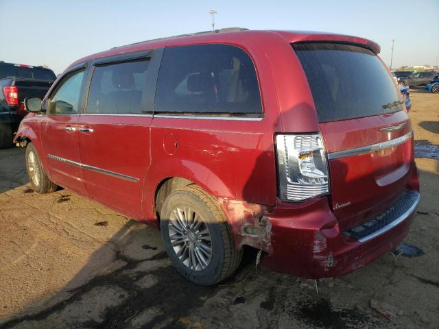 2C4RC1CG2FR515206 - 2015 CHRYSLER TOWN & COU TOURING L RED photo 2