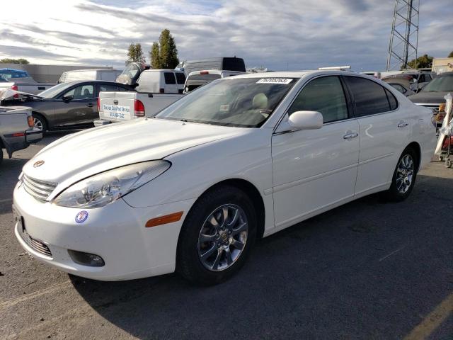 JTHBA30G945038368 - 2004 LEXUS ES 330 WHITE photo 1