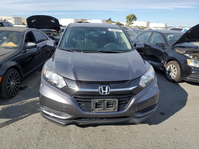 3CZRU6H37JG705365 - 2018 HONDA HR-V LX GRAY photo 5