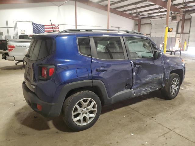 ZACCJBBB1JPJ42158 - 2018 JEEP RENEGADE LATITUDE BLUE photo 3