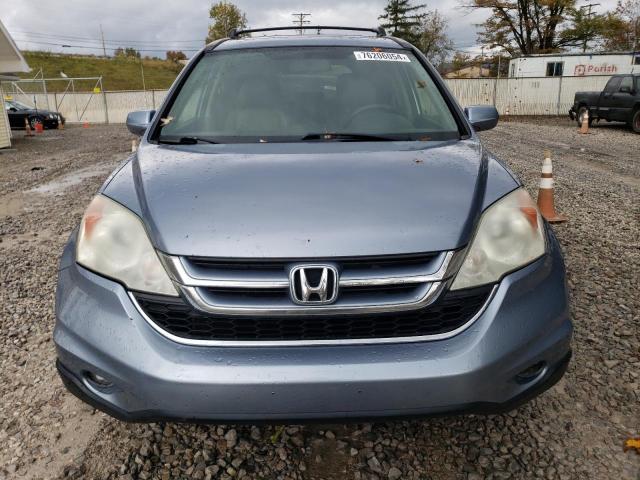 5J6RE4H76AL017509 - 2010 HONDA CR-V EXL BLUE photo 5