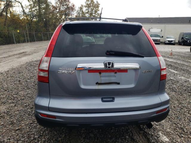 5J6RE4H76AL017509 - 2010 HONDA CR-V EXL BLUE photo 6