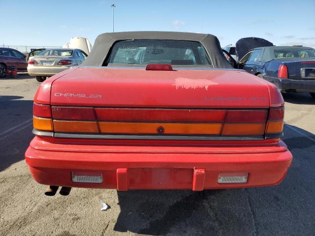 1C3EU4538SF506684 - 1995 CHRYSLER LEBARON GTC 红色 照片 6