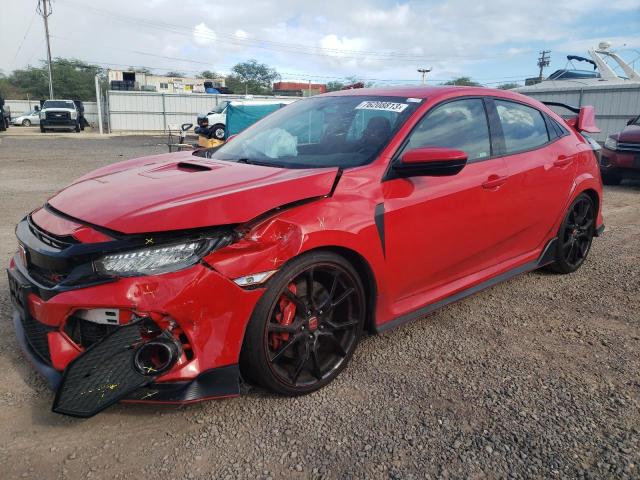 SHHFK8G76JU202879 - 2018 HONDA CIVIC TYPE-R TOURING RED photo 1