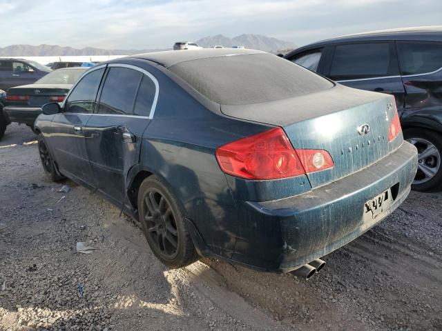 JNKCV51E95M209693 - 2005 INFINITI G35 BLUE photo 2