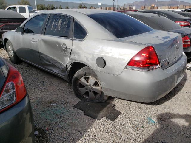 2G1WT55N081311648 - 2008 CHEVROLET IMPALA LT SILVER photo 2