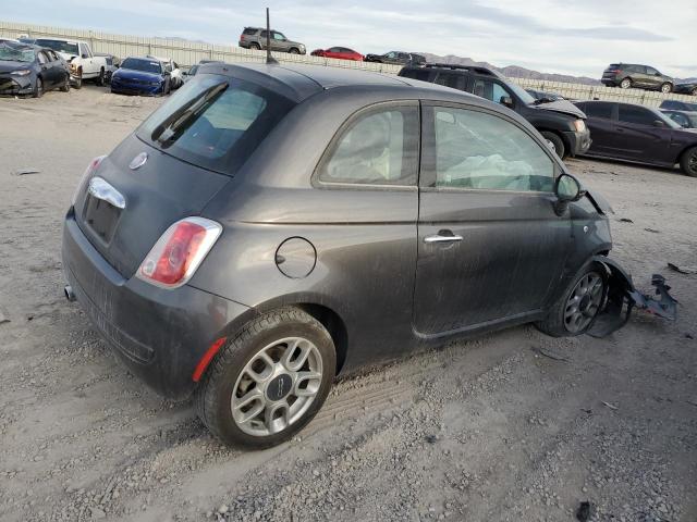 3C3CFFAR0FT501756 - 2015 FIAT 500 POP GRAY photo 3