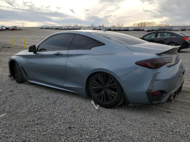 JN1CV7EL2HM320597 - 2017 INFINITI Q60 BASE BLUE photo 2