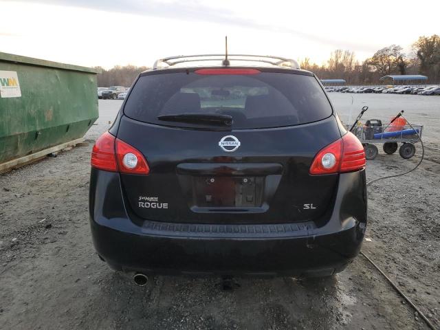 JN8AS58TX8W013183 - 2008 NISSAN ROGUE S BLACK photo 6