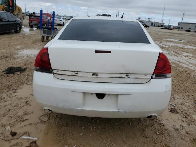 2G1WS581069387624 - 2006 CHEVROLET IMPALA POLICE WHITE photo 6