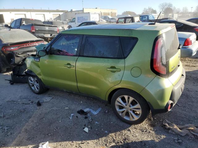 KNDJP3A52F7754898 - 2015 KIA SOUL + GREEN photo 2