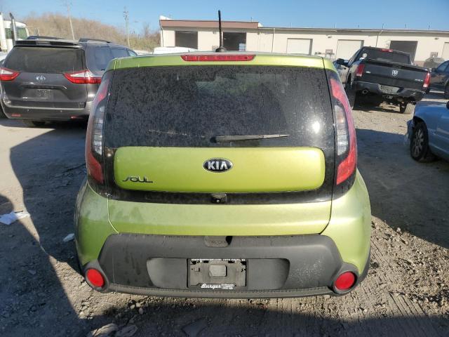 KNDJP3A52F7754898 - 2015 KIA SOUL + GREEN photo 6