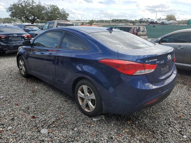 KMHDH6AE3DU019563 - 2013 HYUNDAI ELANTRA CO GS BLUE photo 2