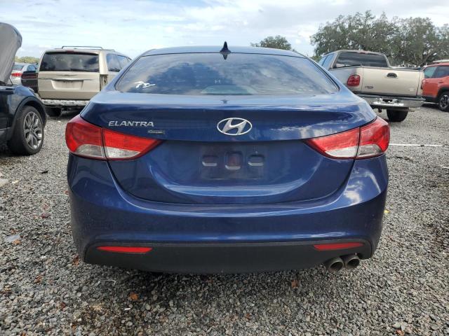 KMHDH6AE3DU019563 - 2013 HYUNDAI ELANTRA CO GS BLUE photo 6