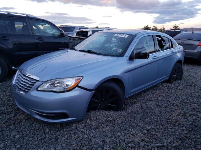 1C3CCBBB3CN267689 - 2012 CHRYSLER 200 TOURING BLUE photo 1