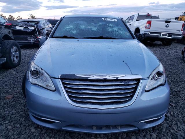 1C3CCBBB3CN267689 - 2012 CHRYSLER 200 TOURING BLUE photo 5