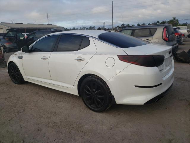 KNAGM4A76F5617675 - 2015 KIA OPTIMA LX WHITE photo 2