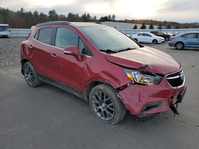 KL4CJ2SB4KB731682 - 2019 BUICK ENCORE SPORT TOURING RED photo 4