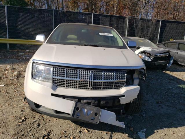 2LMDU88C39BJ12399 - 2009 LINCOLN MKX CREAM photo 5