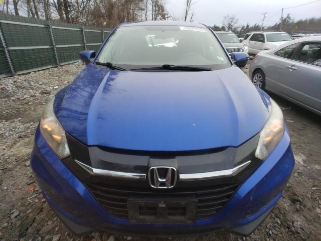 3CZRU6H53JM718634 - 2018 HONDA HR-V EX BLUE photo 5