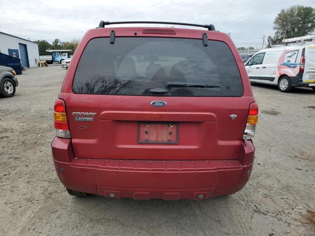 1FMYU04197KA09798 - 2007 FORD ESCAPE LIMITED BURGUNDY photo 6