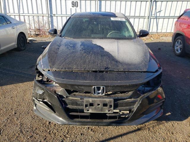 1HGCV1F14JA811236 - 2018 HONDA ACCORD LX BLACK photo 5