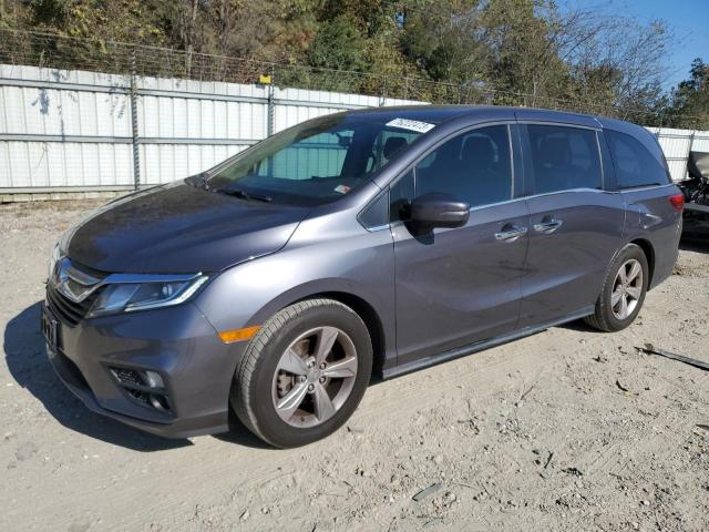 5FNRL6H52KB059251 - 2019 HONDA ODYSSEY EX GRAY photo 1