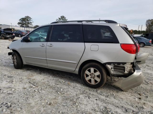 5TDZA23C66S418784 - 2006 TOYOTA SIENNA CE SILVER photo 2