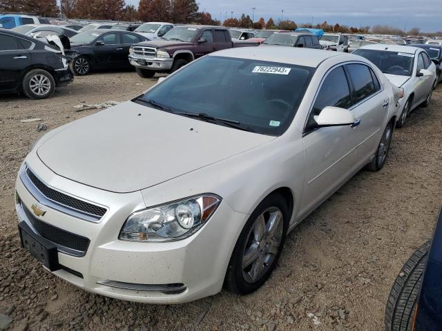 1G1ZC5E02CF258745 - 2012 CHEVROLET MALIBU 1LT WHITE photo 1