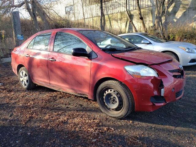 JTDBT923881268361 - 2008 TOYOTA YARIS RED photo 4