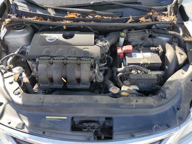 3N1AB7AP3FY273941 - 2015 NISSAN SENTRA S SILVER photo 11