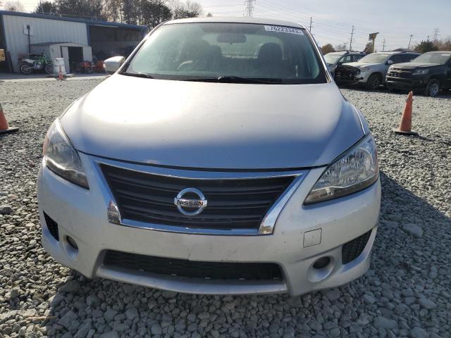 3N1AB7AP3FY273941 - 2015 NISSAN SENTRA S SILVER photo 5