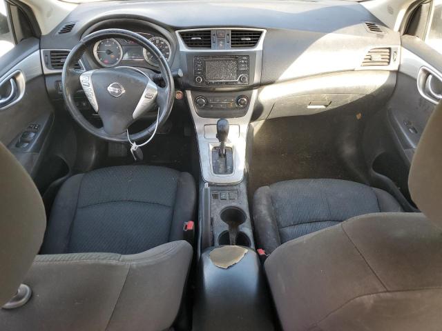 3N1AB7AP3FY273941 - 2015 NISSAN SENTRA S SILVER photo 8