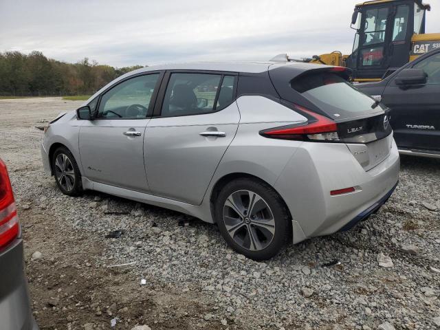 1N4AZ1CP7KC308279 - 2019 NISSAN LEAF S SILVER photo 2