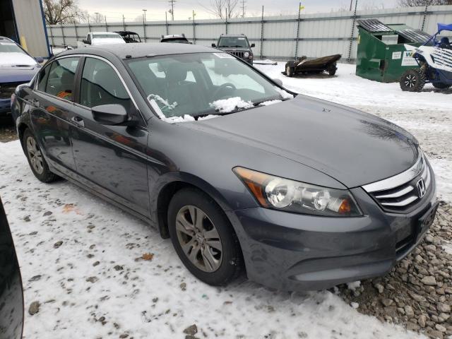 1HGCP2F66BA134610 - 2011 HONDA ACCORD SE GRAY photo 4