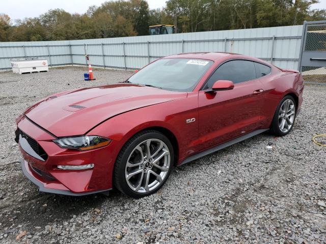 1FA6P8CF1K5129235 - 2019 FORD MUSTANG GT RED photo 1