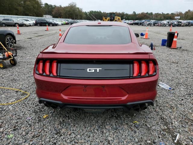 1FA6P8CF1K5129235 - 2019 FORD MUSTANG GT RED photo 6