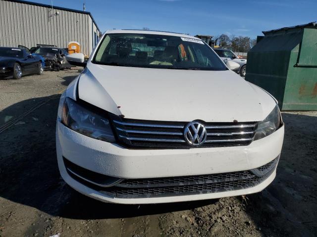 1VWBP7A32CC010096 - 2012 VOLKSWAGEN PASSAT SE WHITE photo 5