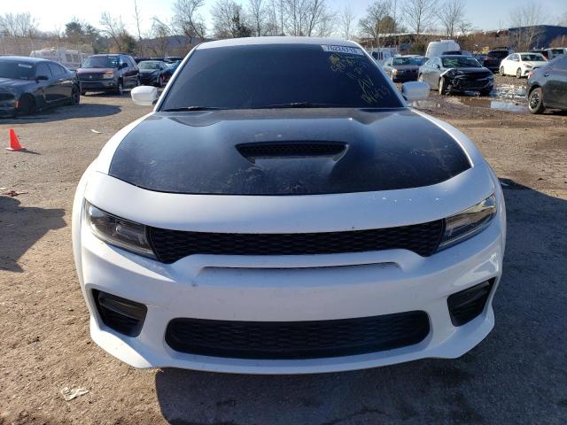 2C3CDXGJ5MH647461 - 2021 DODGE CHARGER SCAT PACK WHITE photo 5