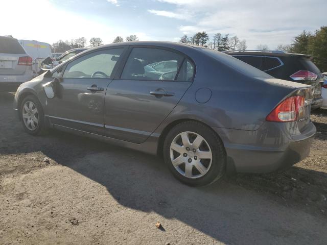 19XFA1F55BE049348 - 2011 HONDA CIVIC LX GRAY photo 2